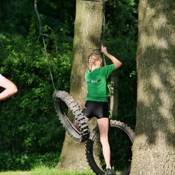 Obstakel zwemloop - Kikkerchallenge