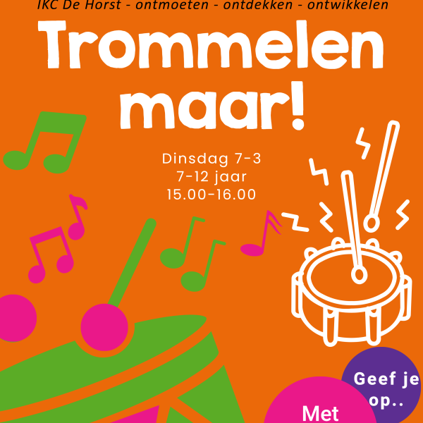 Trommelen maar