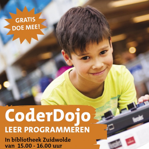 CoderDojo: leer programmeren (Bibl. Zuidwolde)